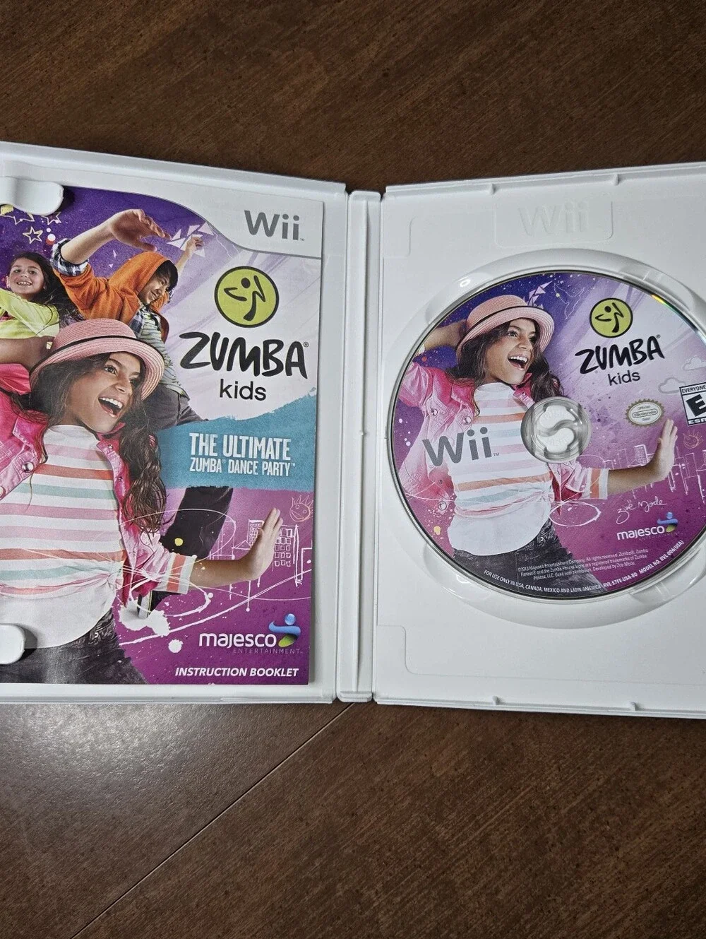 Zumba Kids Nintendo Wii 2013 Ultimate Super Dance Party Fitness Video Game Y2K